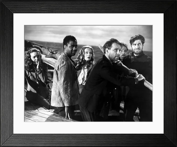 Framed Print : LIFEBOAT, Mary Anderson, Canada Lee, Tallulah Bankhead, Hume Cronyn, Henry Hull, John Hodiak, 1944, TM & Copyright (c) 20th Century Fox Film Corp. All rights reserved