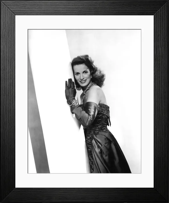 Framed Print : FIRE OVER AFRICA, (aka MALAGA), Maureen O'Hara, 1954