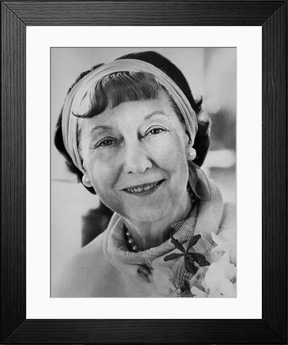 Framed Print : First Lady Mamie Eisenhower. Ca. 1960