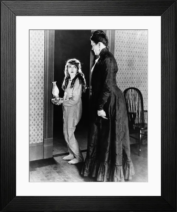 Framed Print : POLLYANNA, Mary Pickford, Katherine Griffith, 1920 Framed Print : POLLYANNA, Mary Pickford, Katherine Griffith, 1920