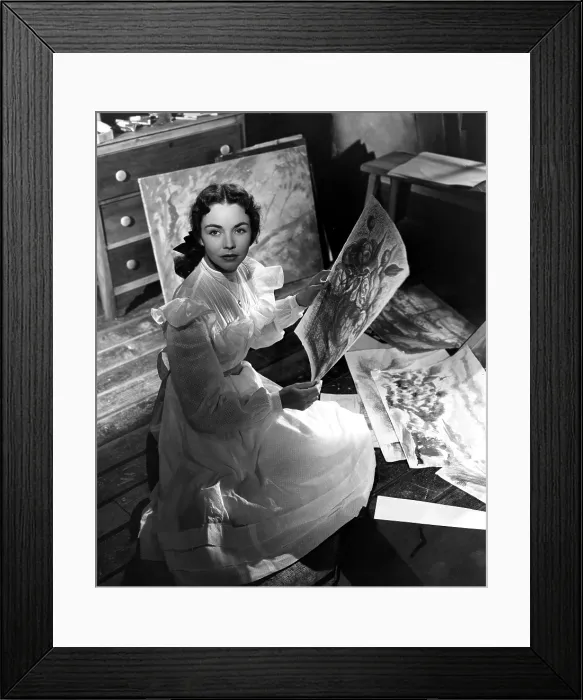 Framed Print : PORTRAIT OF JENNIE, Jennifer Jones, 1948