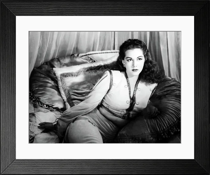 Framed Print : ALI BABA AND THE FORTY THIEVES, Maria Montez, 1944