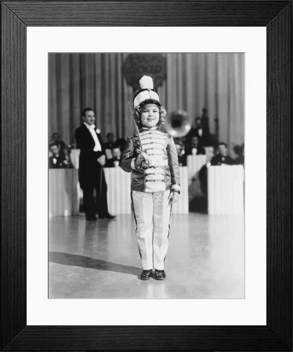 Framed Print : POOR LITTLE RICH GIRL, Shirley Temple, 1936, TM & Copyright 20th Century Fox Film Corp. / courtesy Everett Collection