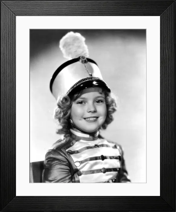 Framed Print : POOR LITTLE RICH GIRL, Shirley Temple, 1936, TM & Copyright 20th Century Fox Film Corp. / courtesy Everett Collection