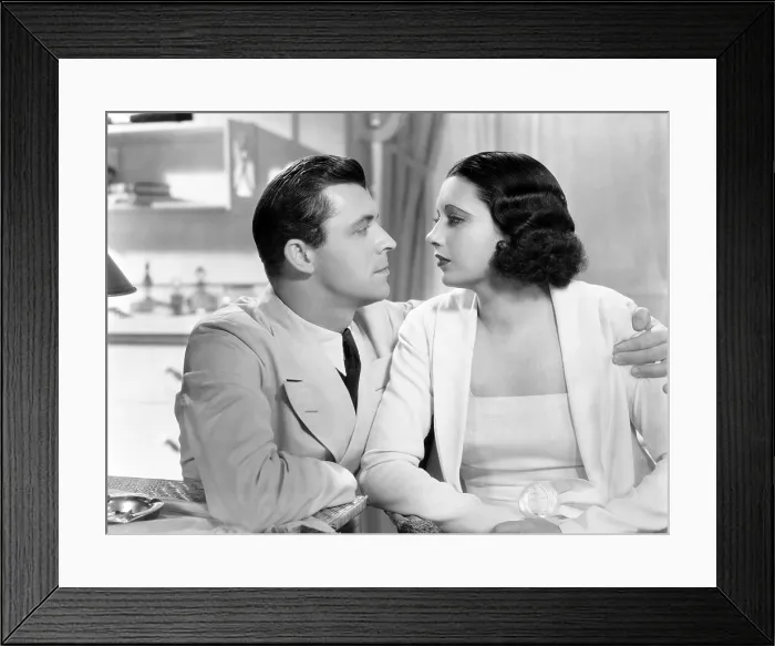 Framed Print : MANDALAY, from left, Lyle Talbot, Kay Francis, 1934 Framed Print : MANDALAY, from left, Lyle Talbot, Kay Francis, 1934