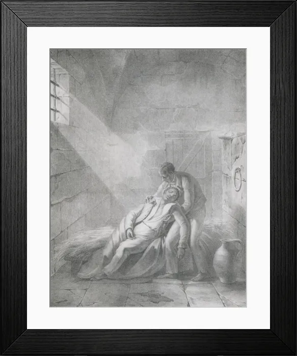 Framed Print : Toussaint L'Ouverture (1843-1803), leader of the Haitian independence movement during the French Revolution, when died as a captive in a prison in France in 1803 Framed Print : Toussaint L'Ouverture (1843-1803), leader of the Haitian independence movement during the French Revolution, when died as a captive in a prison in France in 1803