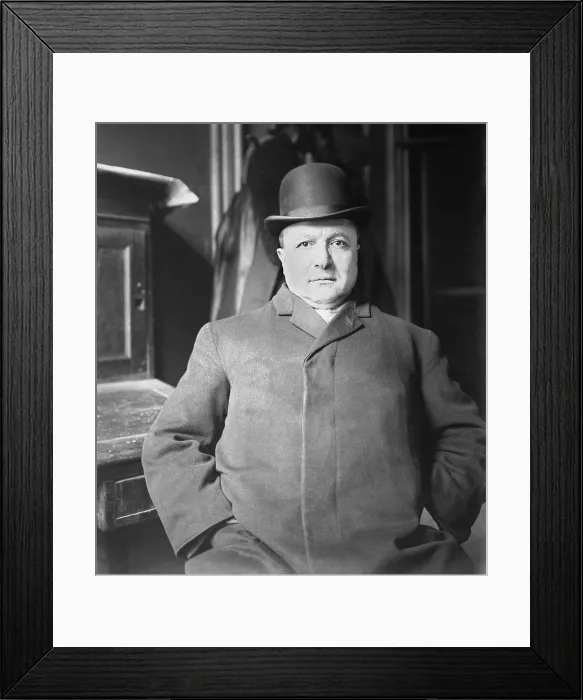 Framed Print : Giuseppe Joe Petrosino (1860-1909), a New York City police officer who gained fame fighting and then being assassinated by the Italian mafia
