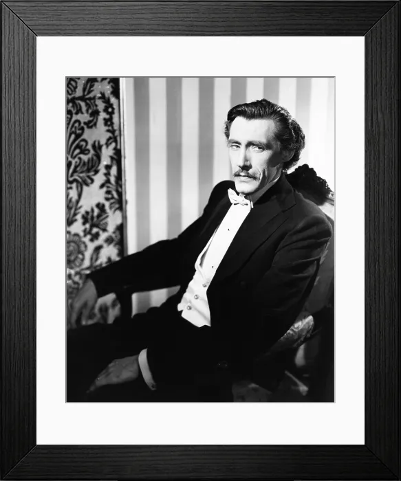 Framed Print : THE PRIVATE AFFAIRS OF BEL AMI, John Carradine, 1947