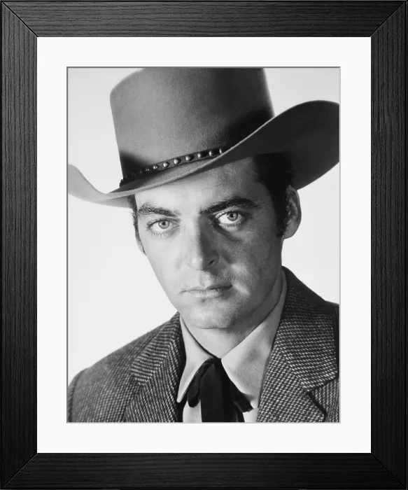Framed Print : POWDER RIVER, Rory Calhoun, 1954, TM & Copyright 20th Century Fox Film Corp. / courtesy Everett Collection