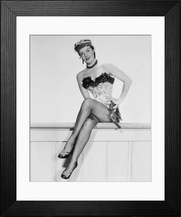 Framed Print : POWDER RIVER, Corinne Calvet, 1953, TM & Copyright 20th Century Fox Film Corp. / courtesy Everett Collection