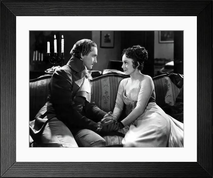 Framed Print : ANTHONY ADVERSE, Fredric March, Olivia de Havilland, 1936