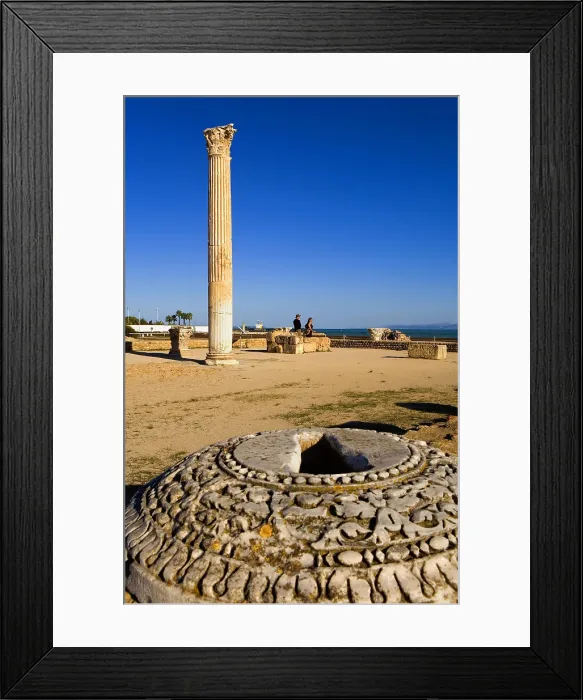 Framed Print : TUNISIA. Carthage. The Baths of Antoninus Pius (2nd c.). Roman art. Early Empire. - Lucas Vallecillos / Iberfoto / Everett Collection (148051)**US SALES ONLY** Framed Print : TUNISIA. Carthage. The Baths of Antoninus Pius (2nd c.). Roman art. Early Empire. - Lucas Vallecillos / Iberfoto / Everett Collection (148051)**US SALES ONLY**
