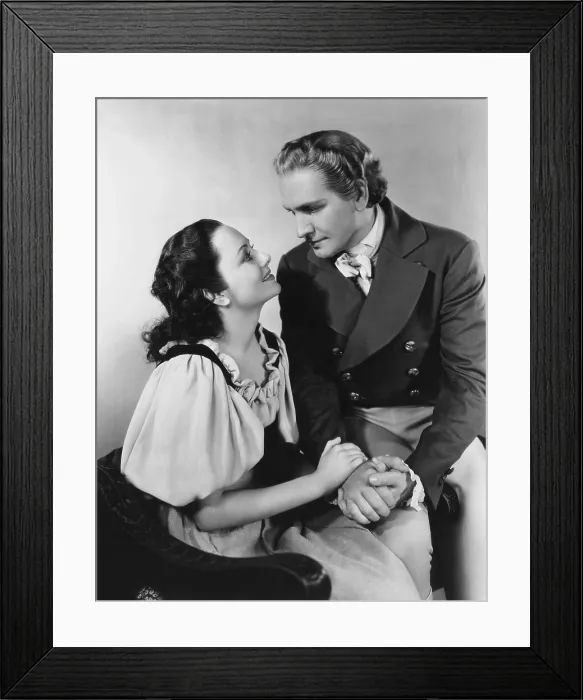 Framed Print : ANTHONY ADVERSE, form left: Olivia de Havilland, Fredric March, 1936 Framed Print : ANTHONY ADVERSE, form left: Olivia de Havilland, Fredric March, 1936