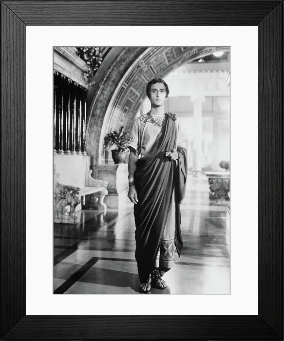 Framed Print : THE LAST DAYS OF POMPEII, Basil Rathbone as Pontius Pilate, 1935 Framed Print : THE LAST DAYS OF POMPEII, Basil Rathbone as Pontius Pilate, 1935