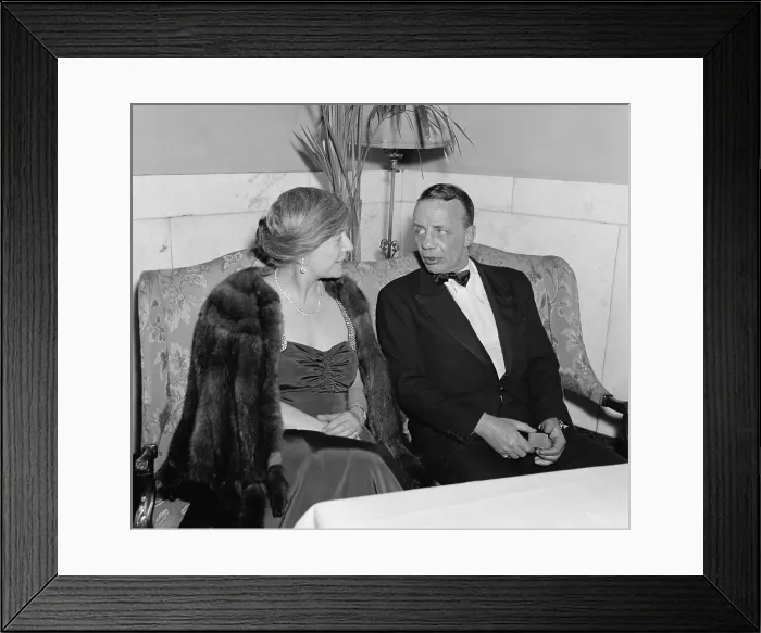 Framed Print : Alice Roosevelt Longworth, and her brother Theodore Roosevelt Jr. ca. 1940. They were the two eldest children of President Theodore Roosevelt. (BSLOC_2013_9_77)
