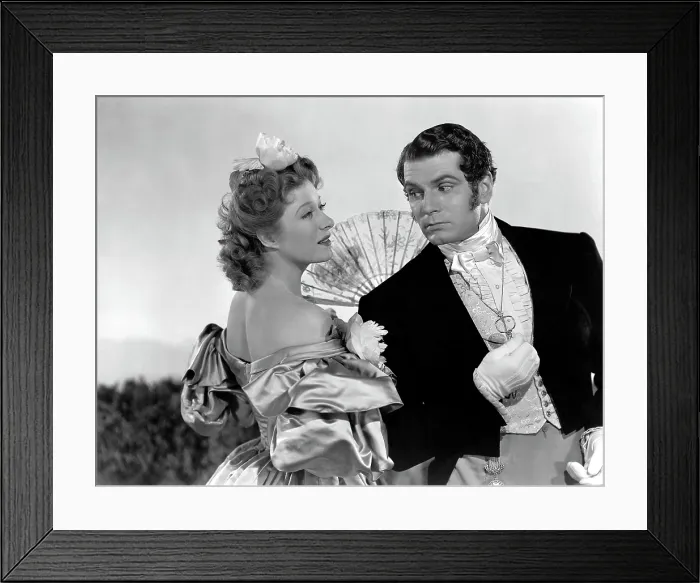Framed Print : PRIDE AND PREJUDICE, Greer Garson, Laurence Olivier, 1940