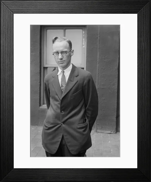 Framed Print : John Scopes (1900-1970), a young lawyer and substitute teacher, in coordination with the ACLU, deliberately violated Tennessee's Butler Act Framed Print : John Scopes (1900-1970), a young lawyer and substitute teacher, in coordination with the ACLU, deliberately violated Tennessee's Butler Act