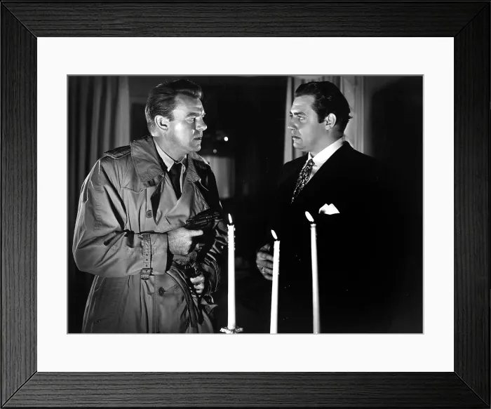 Framed Print : RAW DEAL, Dennis O'Keefe, Raymond Burr, 1948