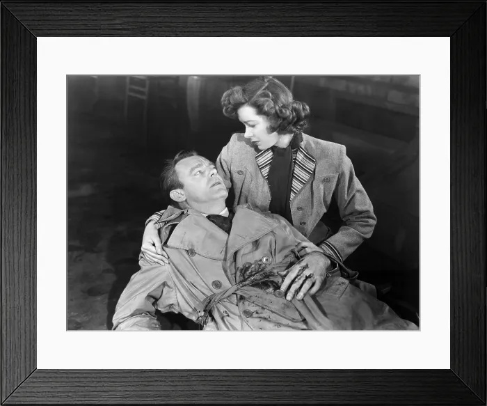 Framed Print : RAW DEAL, Dennis O'Keefe, Marsha Hunt, 1948 Framed Print : RAW DEAL, Dennis O'Keefe, Marsha Hunt, 1948