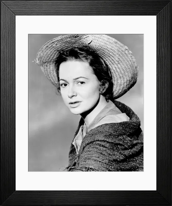 Framed Print : THE PROUD REBEL, Olivia de Havilland, 1958
