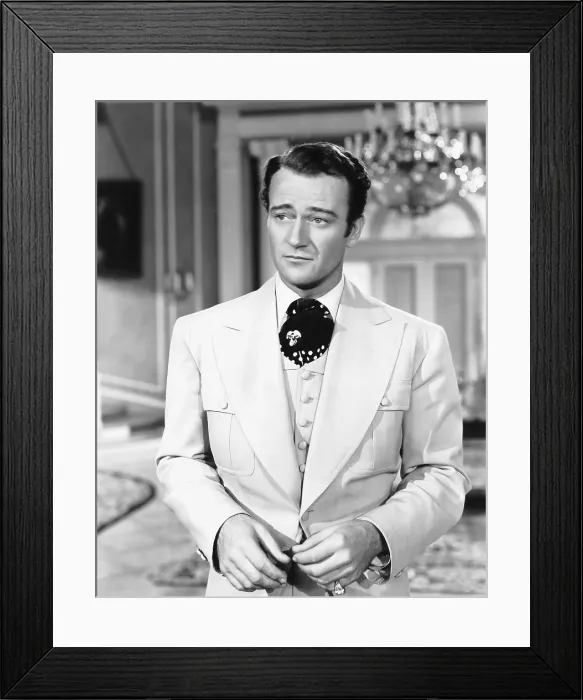 Framed Print : LADY FOR A NIGHT, John Wayne, 1942