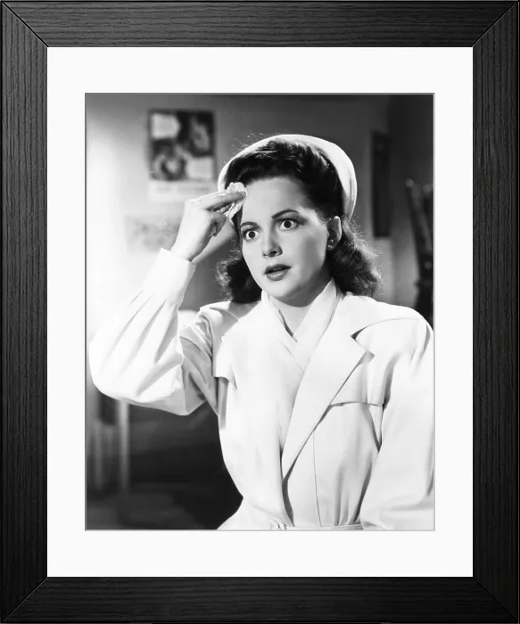 Framed Print : PRINCESS O'ROURKE, Olivia de Havilland, 1943 Framed Print : PRINCESS O'ROURKE, Olivia de Havilland, 1943