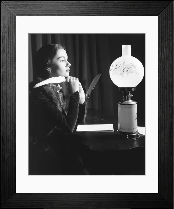 Framed Print : PRINCE OF PLAYERS, Maggie McNamara, 1955, TM & Copyright 20th Century Fox Film Corp. / courtesy Everett Collection