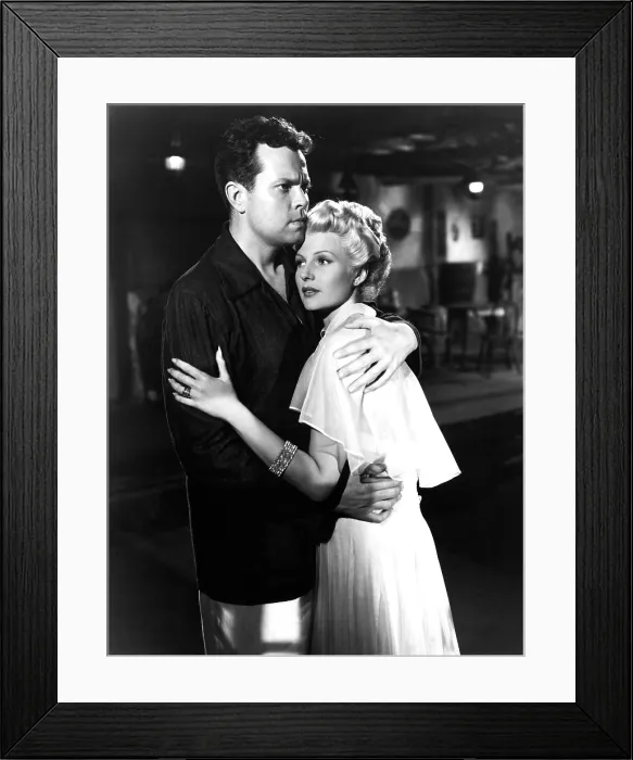 Framed Print : THE LADY FROM SHANGHAI, Orson Welles, Rita Hayworth, 1947