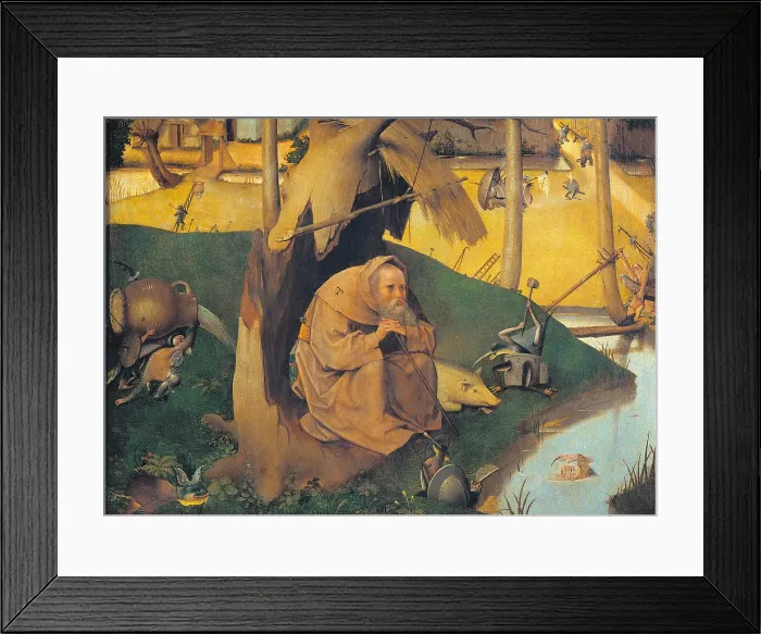 Framed Print : Temptation of St
