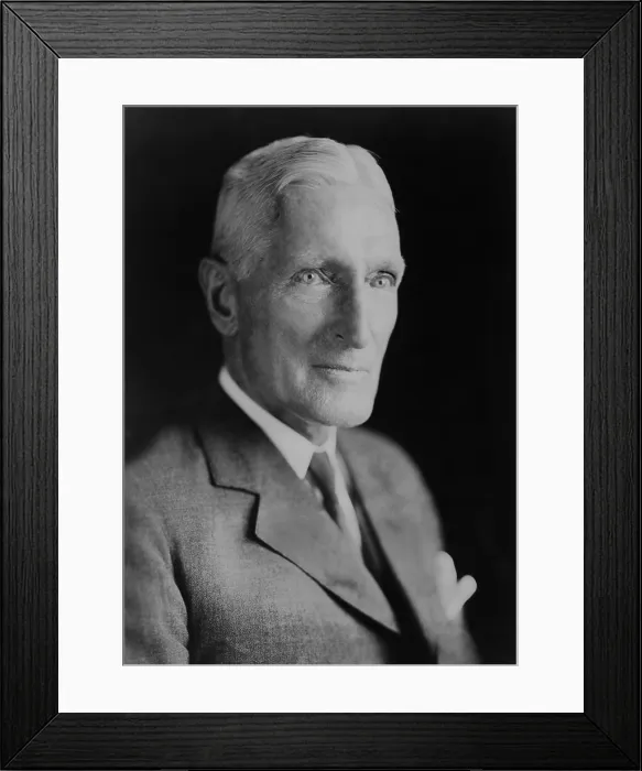 Framed Print : William Procter, was head of the Procter & Gamble Company from 1907 to 1930