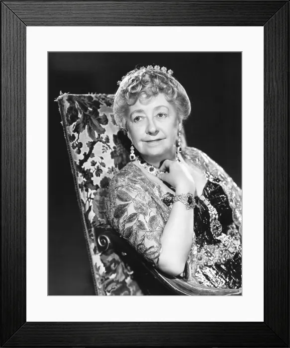Framed Print : RAFFLES, Dame May Whitty, 1939