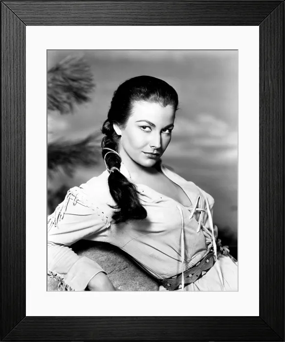 Framed Print : RAW EDGE, Mara Corday, 1956 Framed Print : RAW EDGE, Mara Corday, 1956