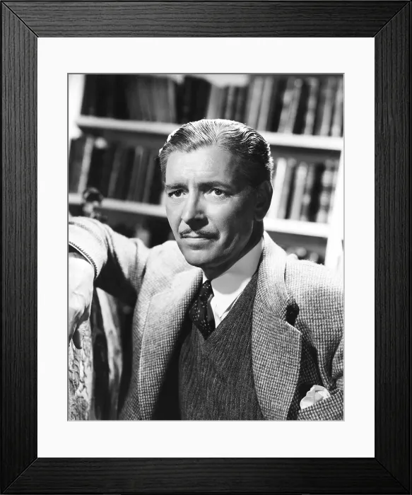 Framed Print : RANDOM HARVEST, Ronald Colman, 1942