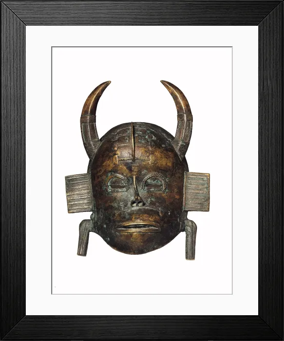 Framed Print : Senufo mask (Burkina Fasso). It combines features of animals and humans. Senufo masks have the power to help communication between the living and their dead ancestors Framed Print : Senufo mask (Burkina Fasso). It combines features of animals and humans. Senufo masks have the power to help communication between the living and their dead ancestors