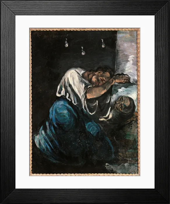 Framed Print : The Magdalene (The Sorrow), by Paul Czanne, 1869 about, 19th Century, oil on canvas, cm 165 x 125, 5 - France, Ile de France, Paris, Muse dOrsay. All Framed Print : The Magdalene (The Sorrow), by Paul Czanne, 1869 about, 19th Century, oil on canvas, cm 165 x 125, 5 - France, Ile de France, Paris, Muse dOrsay. All