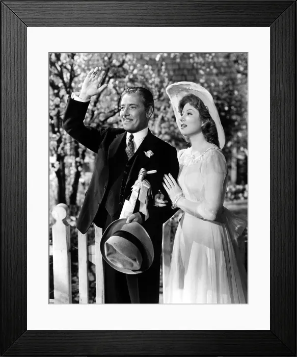 Framed Print : RANDOM HARVEST, Ronald Colman, Greer Garson, 1942