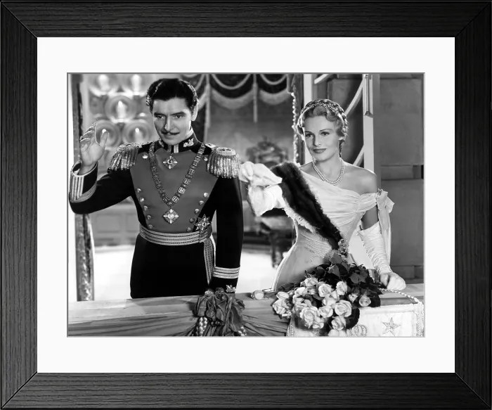 Framed Print : THE PRISONER OF ZENDA, Ronald Colman, Madeleine Carroll, 1937
