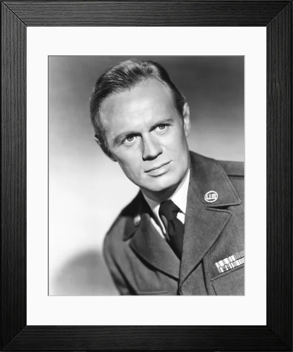 Framed Print : A PRIZE OF GOLD, Richard Widmark, 1955