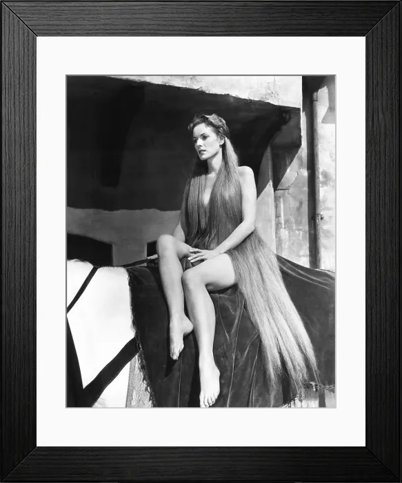 Framed Print : LADY GODIVA OF COVENTRY, (aka LADY GODIVA), Maureen O'Hara, 1955 Framed Print : LADY GODIVA OF COVENTRY, (aka LADY GODIVA), Maureen O'Hara, 1955