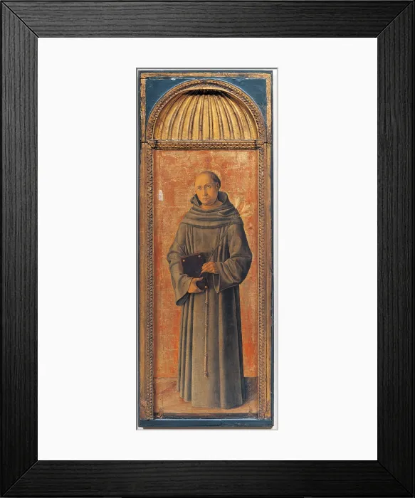 Framed Print : Triptych of St Lawrence, by Jacopo Bellini, co-workers and Gentile Bellini, Giovanni Bellini, 1460 - 1464, 15th Century, panel gold ground, cm Tripthyc - Italy, Veneto, Venice Framed Print : Triptych of St Lawrence, by Jacopo Bellini, co-workers and Gentile Bellini, Giovanni Bellini, 1460 - 1464, 15th Century, panel gold ground, cm Tripthyc - Italy, Veneto, Venice