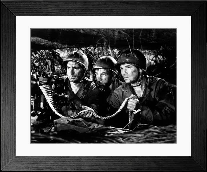 Framed Print : PRIDE OF THE MARINES, Anthony Caruso, Dane Clark, John Garfield, 1945
