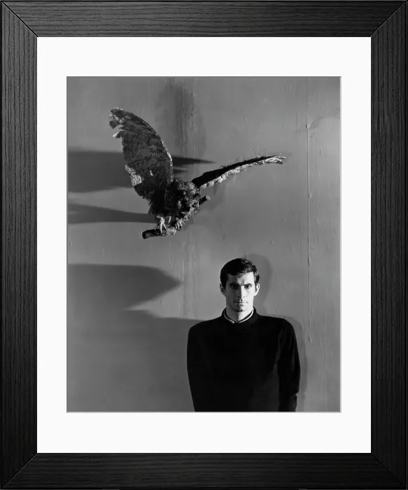 Framed Print : PSYCHO, Anthony Perkins, 1960 Framed Print : PSYCHO, Anthony Perkins, 1960