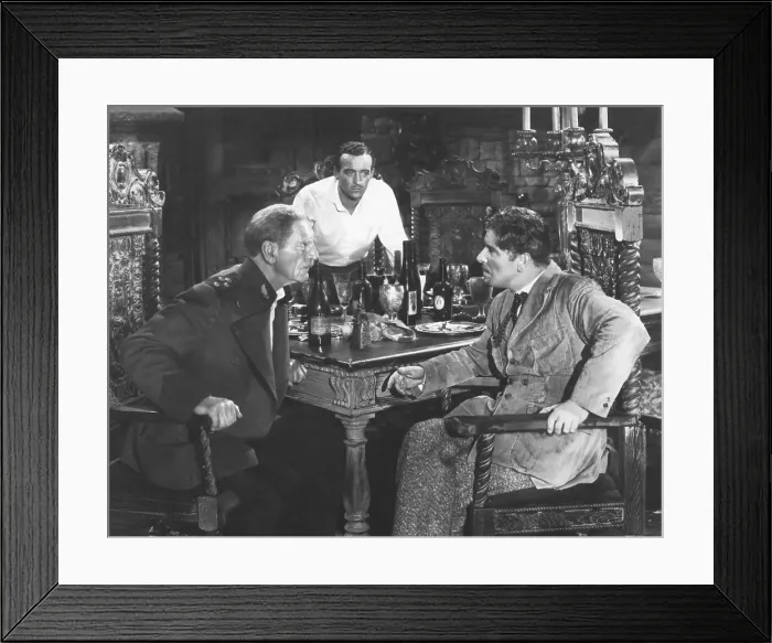 Framed Print : THE PRISONER OF ZENDA, C Aubrey Smith, David Niven, Ronald Colman, 1937