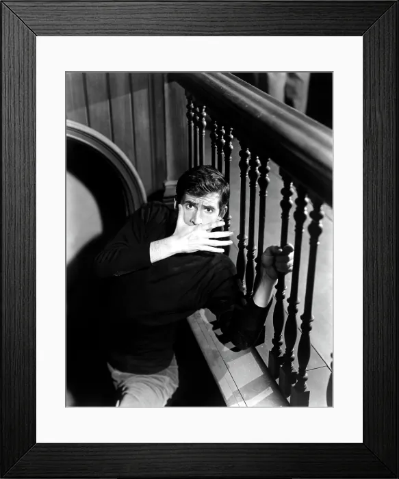 Framed Print : PSYCHO, Anthony Perkins, 1960