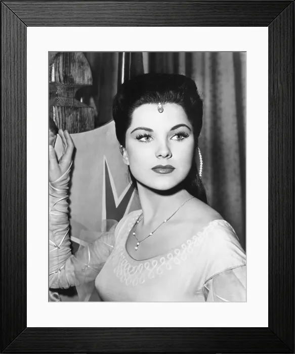 Framed Print : PRINCE VALIANT, Debra Paget, 1954. TM & copyright 20th Century Fox Film Corp. All rights reserved / courtesy Everett Collection Framed Print : PRINCE VALIANT, Debra Paget, 1954. TM & copyright 20th Century Fox Film Corp. All rights reserved / courtesy Everett Collection
