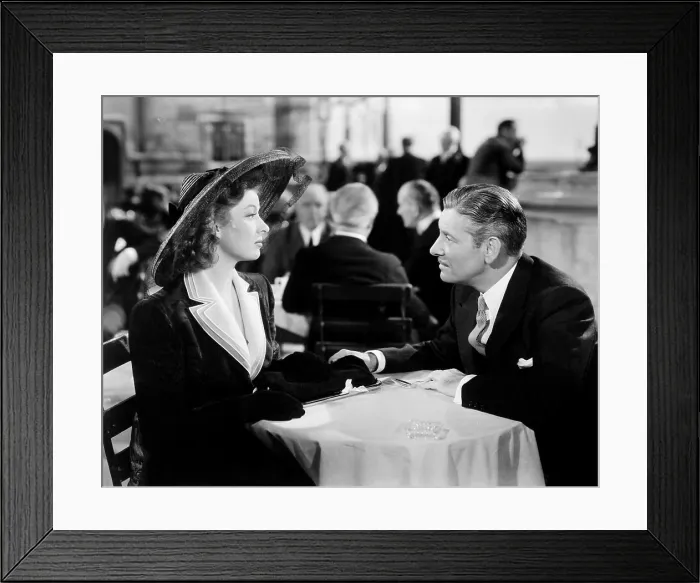 Framed Print : RANDOM HARVEST, from left, Greer Garson, Ronald Colman, 1942