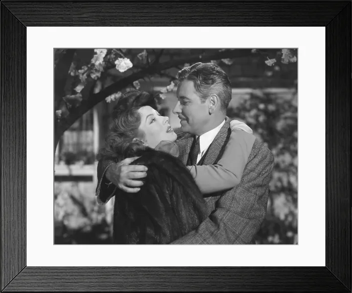 Framed Print : RANDOM HARVEST, from left: Greer Garson, Ronald Colman, 1942