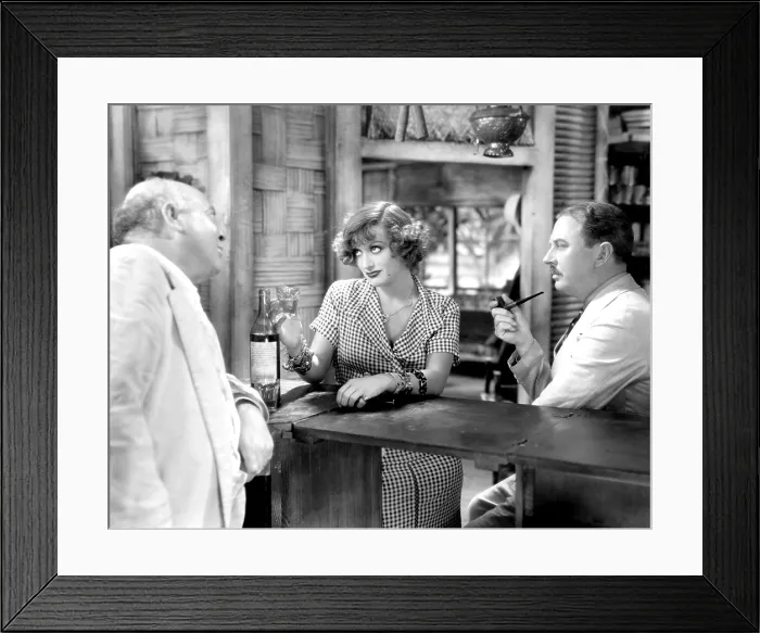 Framed Print : RAIN, Guy Kibbee, Joan Crawford, Matt Moore, 1932 Framed Print : RAIN, Guy Kibbee, Joan Crawford, Matt Moore, 1932