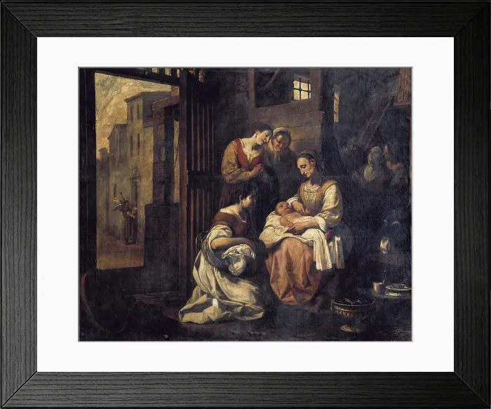 Framed Print : VILADOMAT i MANALT, Antoni (1678-1755). Birth of Saint Francis. Baroque art. Oil on canvas. SPAIN. Barcelona. National Art Museum of Catalonia Framed Print : VILADOMAT i MANALT, Antoni (1678-1755). Birth of Saint Francis. Baroque art. Oil on canvas. SPAIN. Barcelona. National Art Museum of Catalonia