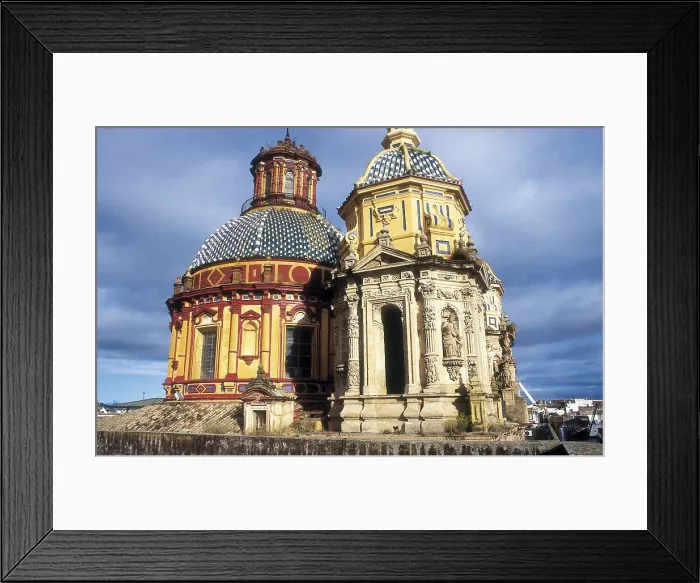 Framed Print : SPAIN. ANDALUSIA. SEVILLA. Sevilla. Church of St.Louis (1699-1731). Dome. - Rafa Perez / Iberfoto / Everett Collection (305606)**US SALES ONLY** Framed Print : SPAIN. ANDALUSIA. SEVILLA. Sevilla. Church of St.Louis (1699-1731). Dome. - Rafa Perez / Iberfoto / Everett Collection (305606)**US SALES ONLY**